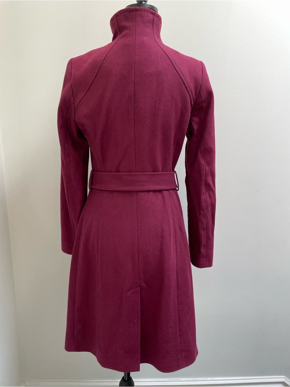 Ted Baker London Berry Wool Blend Wrap Coat with Belt, Size 1 (US 4-6) - Picture 4 of 8